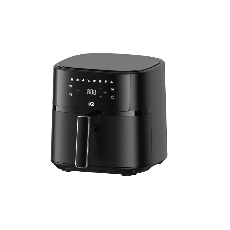 IQ AF-007 Φριτέζα Αέρος με Αποσπώμενο Κάδο 5.7lt 1700W Μαύρη 